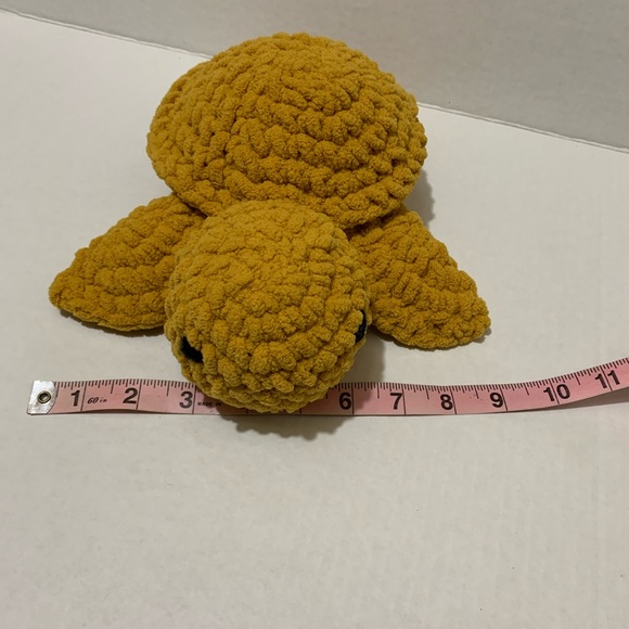 Sea Turtle Crocheted Stuffed Sea Turtle Handmade - Picture 14 of 15
